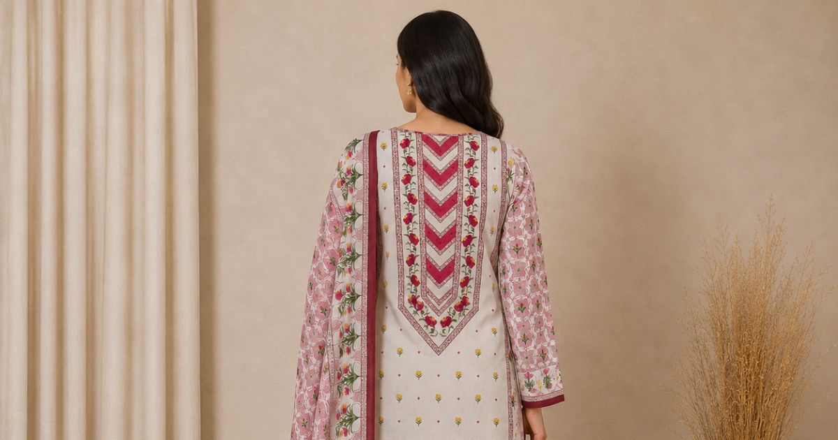 sheesh mahal - Caring for a Muslin Printed Suit So It Stays Soft for Years 1 - Radhisha by Sheesh Mahal - Radhisha by Sheesh Mahal Caring for a Muslin Printed Suit So It Stays Soft for Years